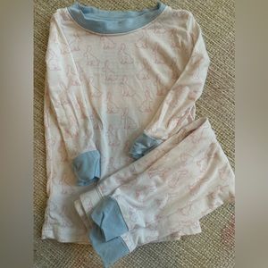 Stitchy fish bunny pajamas